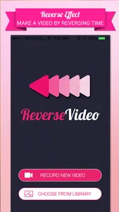 Reverse Video Editor - Rewind, Cutter & Add Music screenshot 0