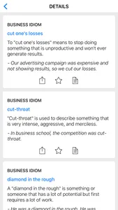 Business & Food idioms screenshot 0