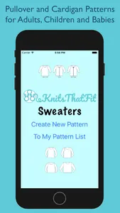 KnitsThatFit Sweaters screenshot 0