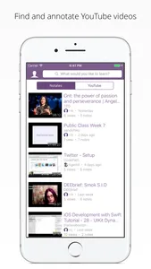 Notate: Annotate YouTube videos screenshot 2