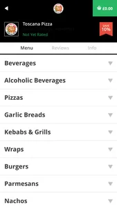 Toscana Pizza screenshot 2