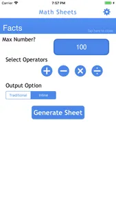 Math Practice Sheets screenshot 3