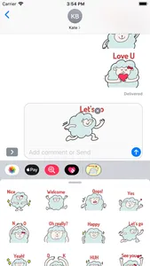 Funny Sheep stickers pack screenshot 2