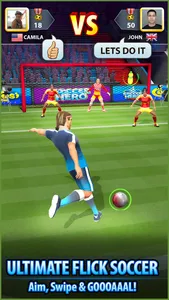 Soccer! Hero screenshot 1