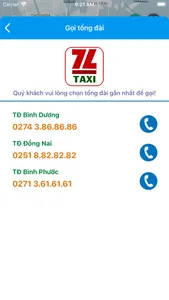 Taxi Thắng Lợi screenshot 2