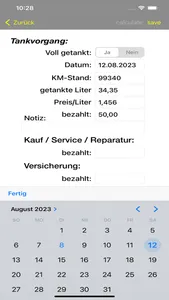 Fahrzeug Manager screenshot 6