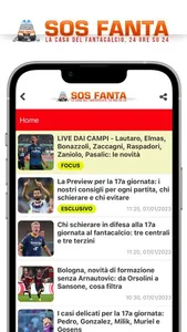 SOS Fanta -  Fantacalcio screenshot 1