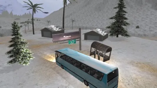 Offroad Snow Bus Driver 2018 screenshot 0