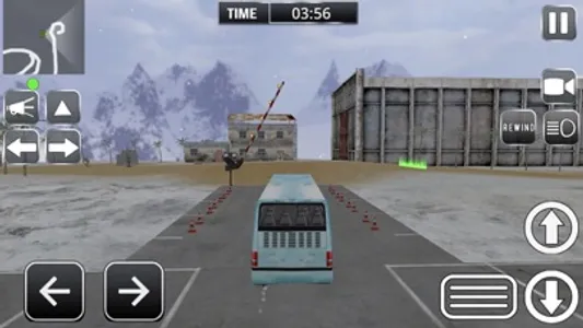 Offroad Snow Bus Driver 2018 screenshot 1