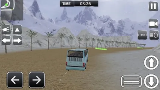 Offroad Snow Bus Driver 2018 screenshot 2