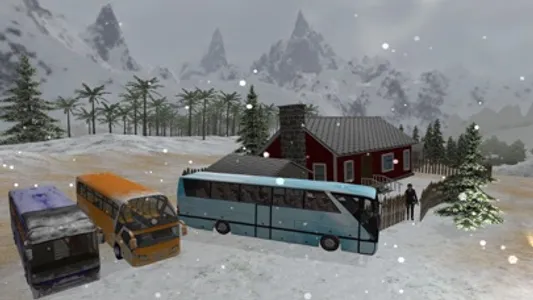 Offroad Snow Bus Driver 2018 screenshot 5