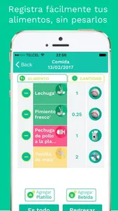 Dieta balanceada y nutricion screenshot 0