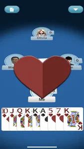 Hearts Card Game Classic screenshot 1