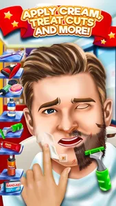 Kids Shave Salon Celebrity Games (Girls & Boys) screenshot 0