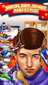 Kids Shave Salon Celebrity Games (Girls & Boys) screenshot 3