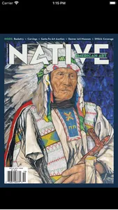 Native American Art Magazine screenshot 1