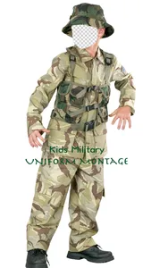 Kids Military Uniform Montage screenshot 0