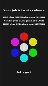 RGB - The color wheel game screenshot 1