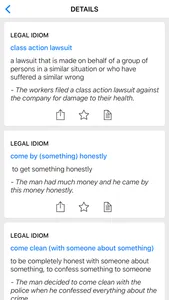 Legal & Animal idioms screenshot 1