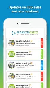 Pearson Fuels - E85 Stations screenshot 2