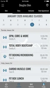 Big Sky Fitness screenshot 2