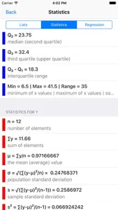 Statistics Calculator-- screenshot 4