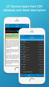 Vaccines Log screenshot 1