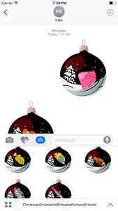 Christmas Animated - Fish screenshot 2