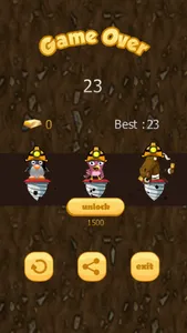 Miner dig to the treasure trove in gold mine screenshot 1