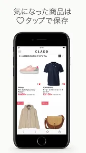 GLADD - ブランドセール・ファッション通販アプリ screenshot 5