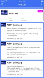 ACERT screenshot 2