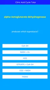 Citric Acid Cycle Tutor screenshot 0