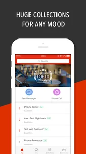 Ringtones free for iPhone-latest and hottest music screenshot 0
