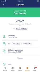 myPROMAN Intérimaires screenshot 5