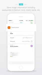 Password Manager - Lock Passcode & Secure Account screenshot 1