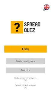 Spread Quiz screenshot 0