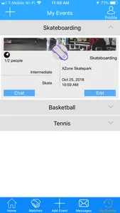 Sport.ly Sport Meetup & Pickup screenshot 1