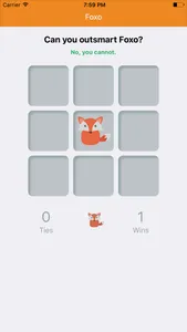 Foxo - Master Tic-Tac-Toe! screenshot 0