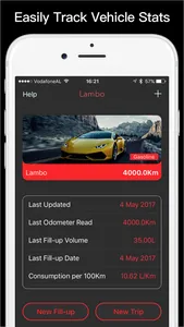 AutoBuddy-Vehicle Fuel Consumption Cost Calculator screenshot 1