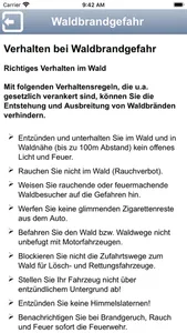 Waldbrandgefahr Sachsen screenshot 3