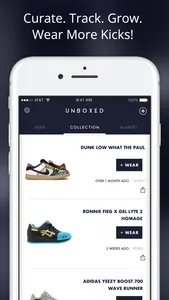 Unboxed: Sneaker Collector App screenshot 0