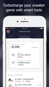 Unboxed: Sneaker Collector App screenshot 1