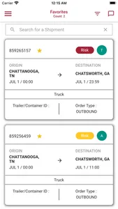 Transplace - TMS Mobile screenshot 2