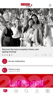 Clarins e-pro screenshot 0