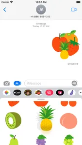 Cute vegetables and fruits screenshot 0