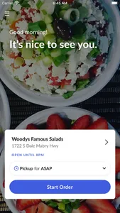 Woody's Famous Salads screenshot 1