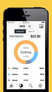 Spending Tracker-Expense, Income & Account Balance screenshot 1