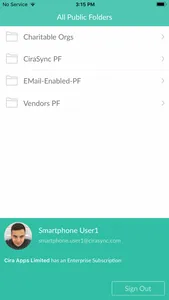 CiraSync Public Folders O365 screenshot 0