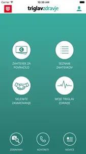 Triglav zdravje screenshot 1