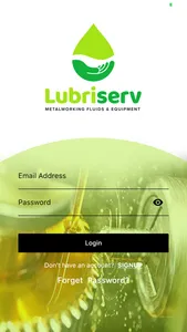 Lubriserv coolant control screenshot 1